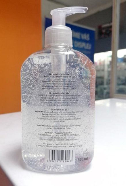 Hygienický gel na ruce "me too" 500ml