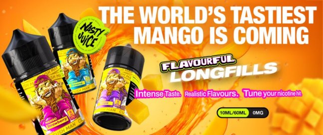 Nasty Juice S&V Cushman Mango Strawberry 10ml