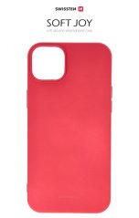 POUZDRO SWISSTEN SOFT JOY PRO APPLE IPHONE 15 PLUS ČERVENÉ