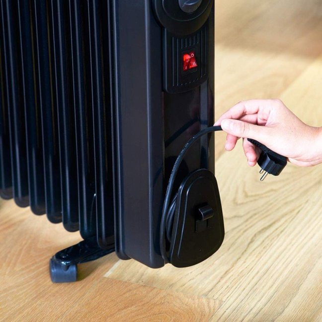 Black & Decker BXRA1500E Olejový radiátor, 9 žeber