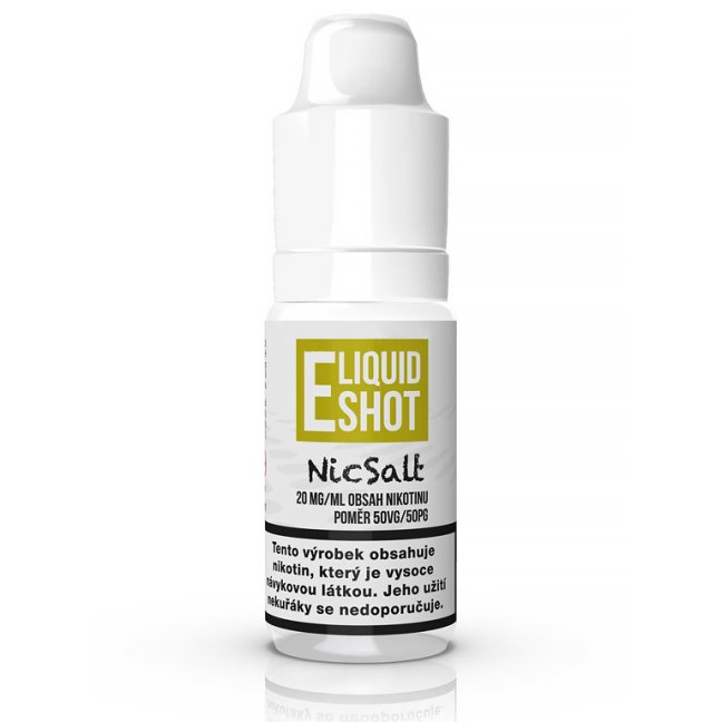 E-Liquid Shot - Booster NicSalt - 50VG / 50PG - 20mg - 10ml