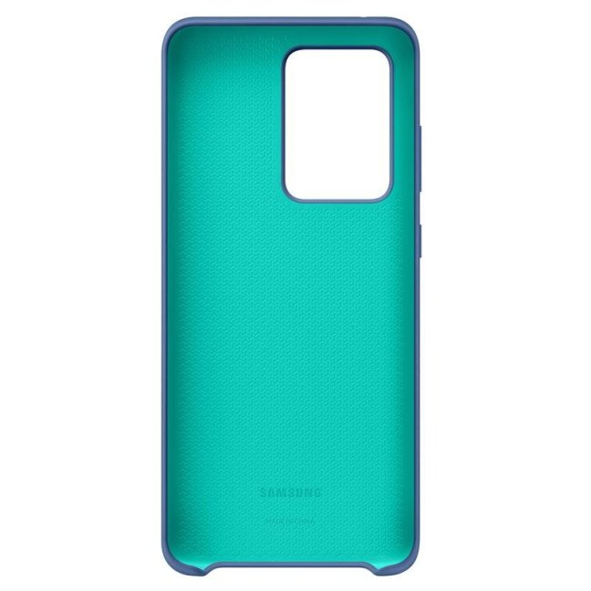 EF-PG988TNE Samsung Silikonový Kryt pro Galaxy S20 Ultra Navy