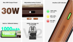 Lost Vape Ursa Nano S II Pod elektronická cigareta 1000mAh Sky Delightful 1ks