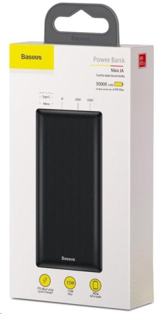 Powerbank Baseus Mini JA 30000mAh (PPJAN-C01) černá