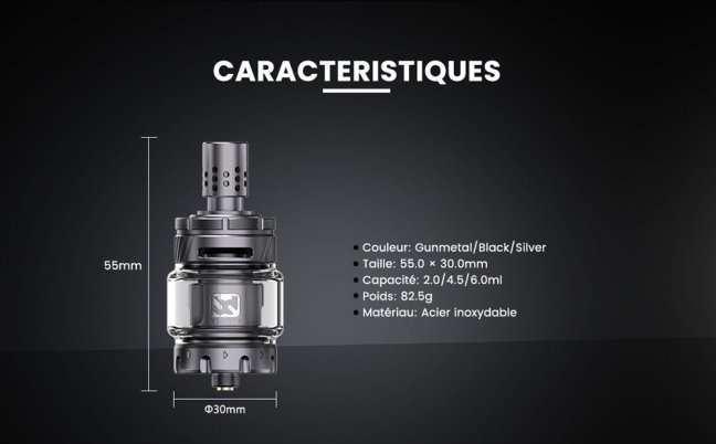 BD Vape Precisio Blaster Sub-Ohm - Black