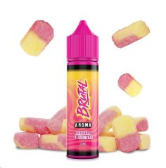 PŘÍCHUŤ JUST JUICE SHAKE AND VAPE 20ML - BRUTAL -RHUBARB & CUSTARD (SLADKÁ REBARBORA S PUDINKEM)