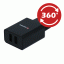 SWISSTEN SÍŤOVÝ ADAPTÉR SMART IC 2x USB 2,1A POWER + DATOVÝ KABEL USB / MICRO USB 1,2 M ČERNÝ