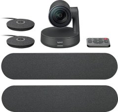 Logitech Rally Ultra-HD ConferenceCam, 2 mic, 2 repro - BLACK - EMEA