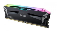 Lexar ARES DDR5 32GB (kit 2x16GB) UDIMM 6000MHz CL30 XMP 3.0 & EXPO - RGB, Heatsink, černá