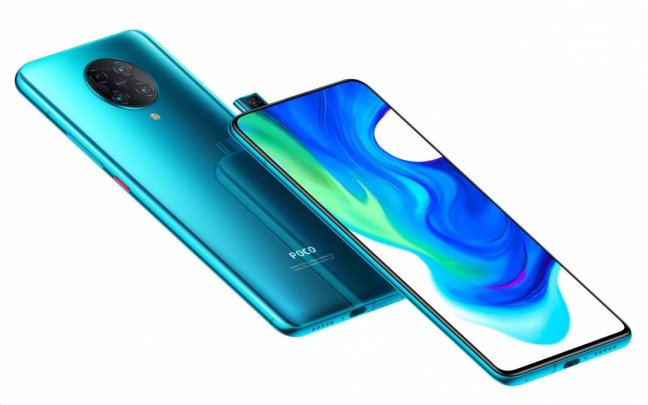 Poco F2 Pro 6GB/128GB Dual SIM Neon Blue EU - zánovní zboží