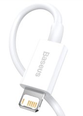 Baseus CALYS-B02 Superior Fast Charging Kabel Lightning 2.4A 1.5m White