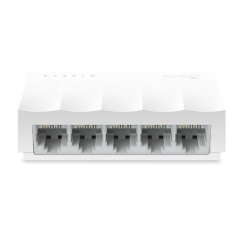 TP-LINK LS1005 LiteWave 5-Port 10/100M Desktop Switch, 5 10/100M RJ45 Ports, Desktop Plastic Case