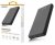 ALIGATOR Powerbanka PB1000, 10000mAh 3v1, micro/iPh/USB-C, černá