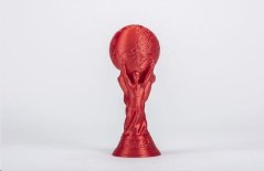 Filament PM tisková struna/filament 1,75 SILK "Red Touch" 1 kg