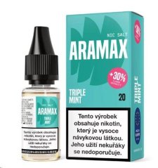 Aramax - Salt e-liquid - Triple Mint - 10ml - 10mg