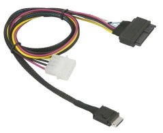 Supermicro 75cm OCuLink to PCIE U.2 with Power Cable (CBL-SAST-1011)