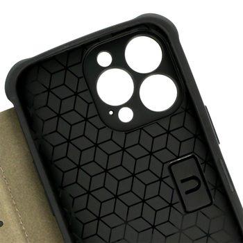 Pouzdro Razor Carbon Book pro Iphone 14 Pro Max tmavě modré