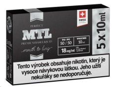 JustVape - MTL - VG50/PG50 - 5x10ml - 18mg Nikotinový Booster