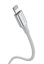 DATOVÝ KABEL SWISSTEN TEXTILE II USB / LIGHTNING 1,5 M BÍLÝ
