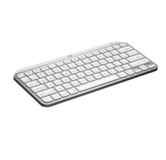 Logitech MX Keys Mini Minimalist Wireless Illuminated Keyboard - pro Mac - PALE GREY - US