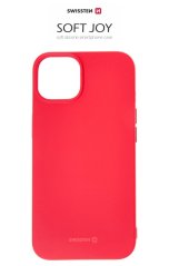 POUZDRO SWISSTEN SOFT JOY PRO APPLE IPHONE 14 ČERVENÉ