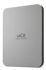 LaCie HDD External Mobile Drive (2.5'/1TB/ USB 3.1 TYPE C), Stříbrná