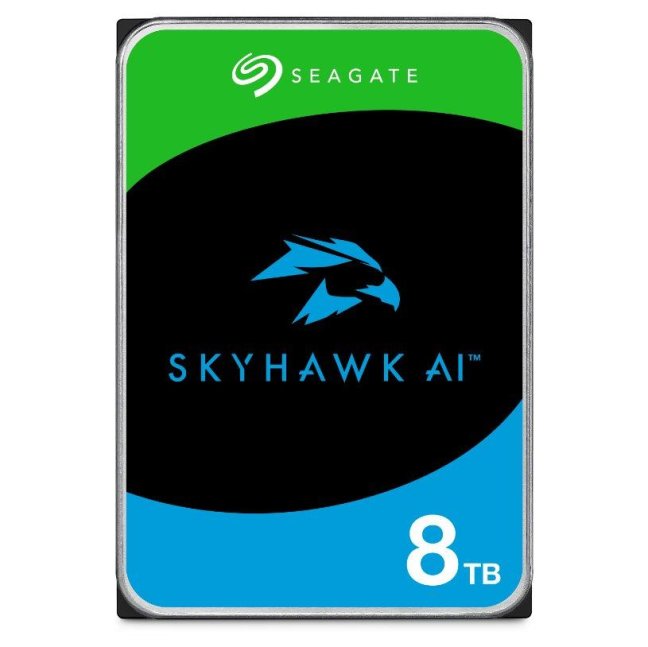 Seagate HDD SkyHawk AI 3.5" 8TB - 7200rpm/SATA-III/256MB + RV senzor