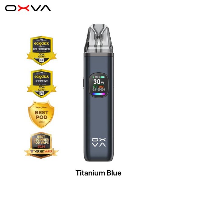 OXVA Xlim Pro 2 elektronická cigareta 1300mAh Titanium Blue 1ks