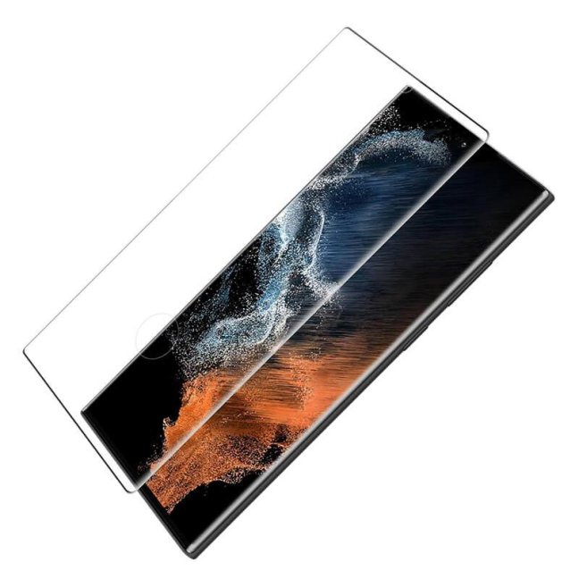 Nillkin Tvrzené Sklo 3D CP+ MAX Black pro Samsung Galaxy S22 Ultra