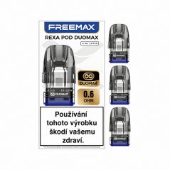 Freemax REXA Duomax Pod Cartridge 0,6ohm 2ml 3ks