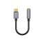 Baseus CATL54-0G Kabelová Redukce z USB-C na 3,5mm Audio Jack L54 (female) Deep Grey
