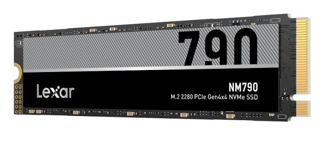 Lexar SSD NM790 PCle Gen4 M.2 NVMe - 2TB (čtení/zápis: 7400/6500MB/s)