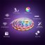 TP-LINK "Smart Light Strip, MulticolorSPEC: 2.4 GHz Wi-Fi, 802.11b/g/n, one 16.4 ft/5m RGBW+IC LED light strip, 1000lm,