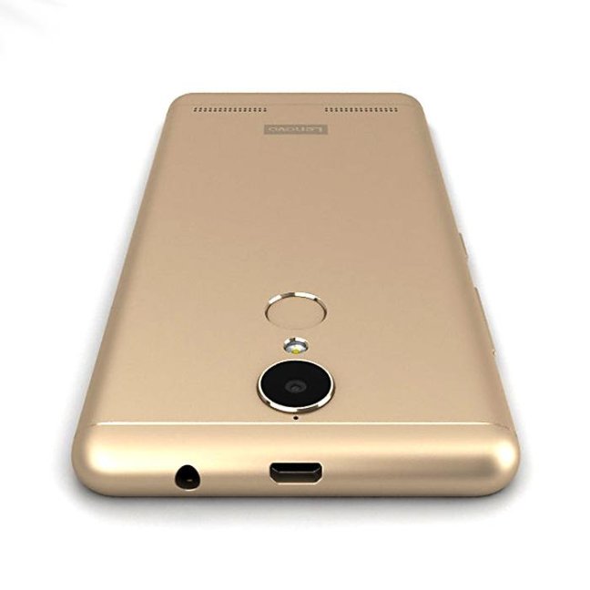 Lenovo Vibe K6 Dual SIM Gold CZ vystavený - oděrky větší přední rámeček horní, bez fólie