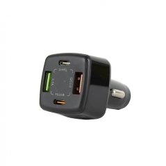Autonabíječka Fast Charger BK365-2PD 4-Port černá