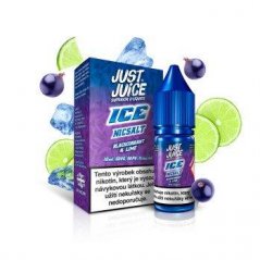LIQUID JUST JUICE SALT ICE BLACKCURRANT & LIME 10ML - 11MG