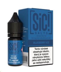Sic!Salts - Salt e-liquid - Blueberry Ice - 10ml - 10mg