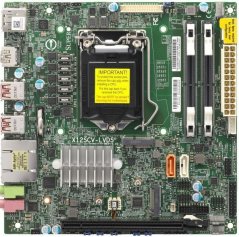 SUPERMICRO MB LGA1200 (Core, Xeon), W480E,2xDDR4 SO-DIMM,2xSATA3,M.2, PCIe 3.0 x16,2xHDMI,DP,LVDS,Audio,2xLAN