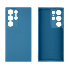 OBAL:ME Matte TPU Kryt pro Samsung Galaxy S23 Ultra Dark Blue