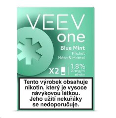 VEEV ONE náplně Blue Mint 1,8% 2x2ml (20mg)
