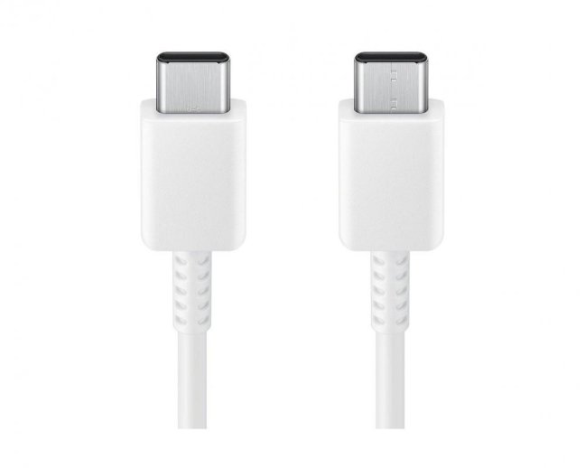 EP-DX310JWE Samsung USB-C/USB-C Datový Kabel 3A 1.8m White (Bulk)
