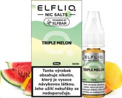 LIQUID ELFLIQ NIC SALT TRIPLE MELON 10ML - 10MG