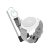 RhinoTech řemínek pro Garmin QuickFit Silicone outdoor 22mm Gray