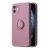 Vennus Silicone Ring Case Samsung Galaxy S22 Ultra Purple