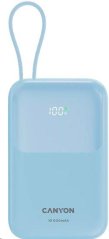 CANYON Power Bank PB-101, 10000mAh PD22.5W, Blue