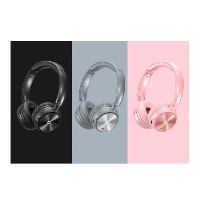 BLUETOOTH STEREO SLUCHÁTKA SWISSTEN TRIX ČERNÁ