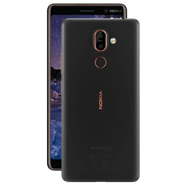 Nokia 7 Plus Dual Sim Black/Copper EU (zánovní)