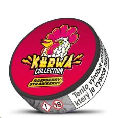 Kurwa Collection - RASPBERRY STRAWBERRY - Nikotinové sáčky