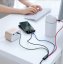 Baseus CA1T4-A01 Fast 4in1 Kabel 2x Lightning, USB-C, MicroUSB 3.5A 1.2m Black