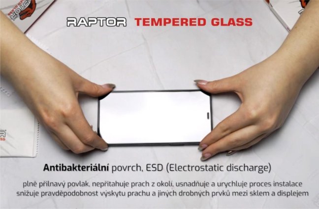 SWISSTEN RAPTOR DIAMOND ULTRA CLEAR 3D TEMPEROVANÉ SKLO PRO SAMSUNG GALAXY A56 ČERNÉ